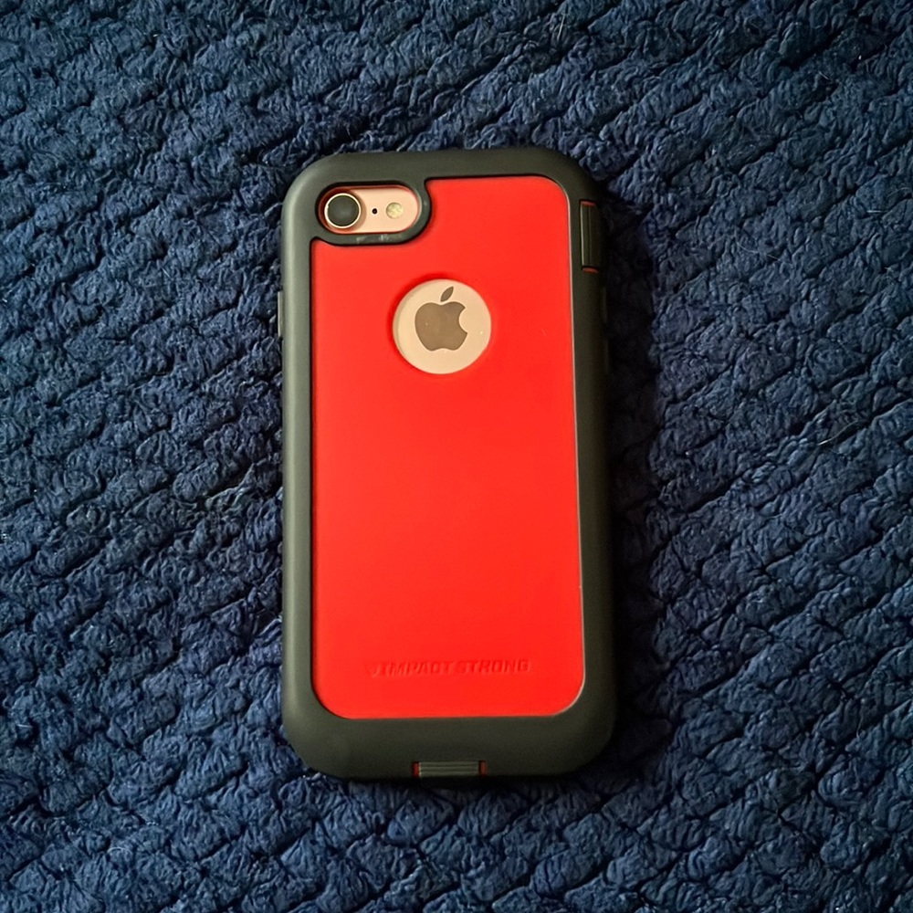 Black and red otterbox